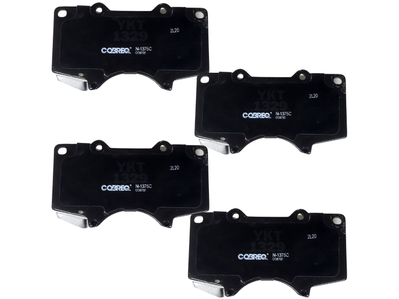 Jogo de Pastilha de Freio COBREQ para Toyota Land Cruiser Prado