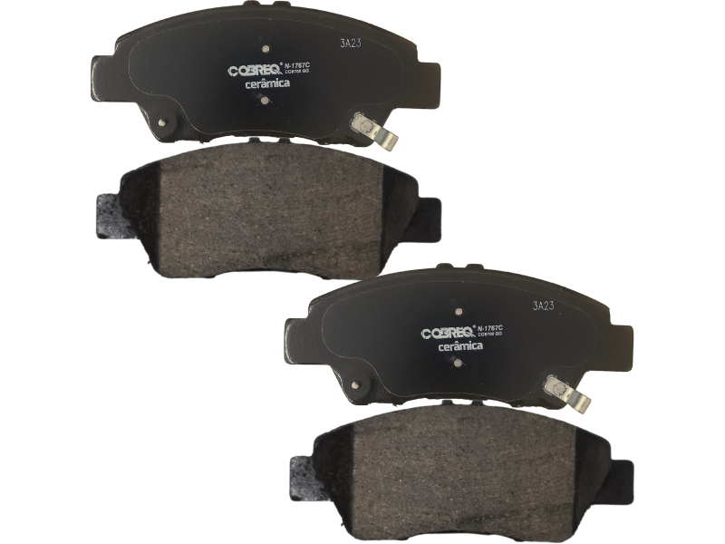 Jogo de Pastilha de Freio COBREQ para Honda Fit DX EX EXL LX 1.5